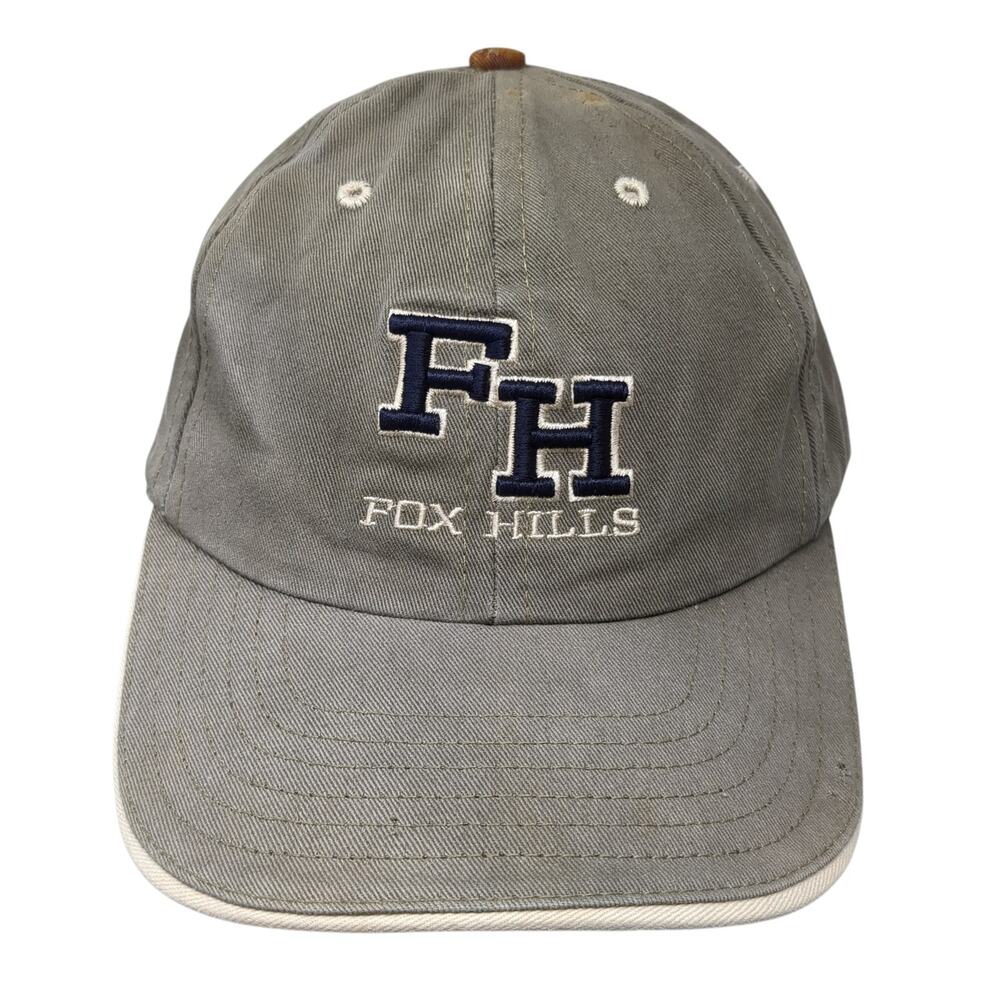 FH Fox Hills Baseball Cap Green One Size Adjustable Embroidered Slazenger